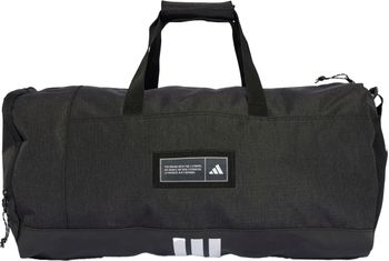 Сумка Adidas 4ATHLTS DUF M BLACK/WHITE - фото