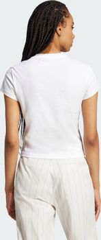 Футболка Adidas ESS SLIM TEE WHITE жіноча - 2