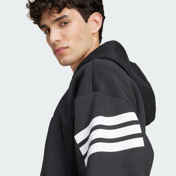Джемпер Adidas M FI 3S FZ BLACK мужской - 4