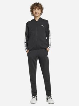 Костюм Adidas J 3S FT TS 220 BLACK/WHITE дитячий - 1