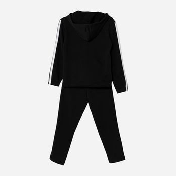 Костюм Adidas J 3S FT TS 220 BLACK/WHITE дитячий - 3