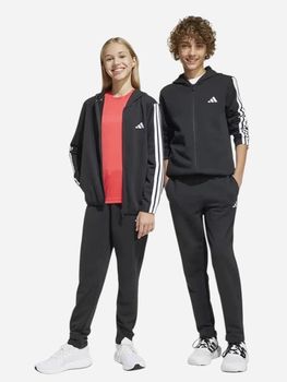 Костюм Adidas J 3S FT TS 220 BLACK/WHITE дитячий - 8