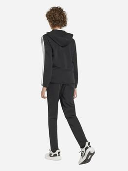 Костюм Adidas J 3S FT TS 220 BLACK/WHITE дитячий - 9