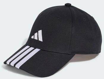 Кепка Adidas BBALL 3S CAP NL BLACK/WHITE - фото
