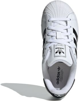 Кроссовки Adidas SUPERSTAR II J FTWWHT/CBLACK/FTWWHT детские - 5