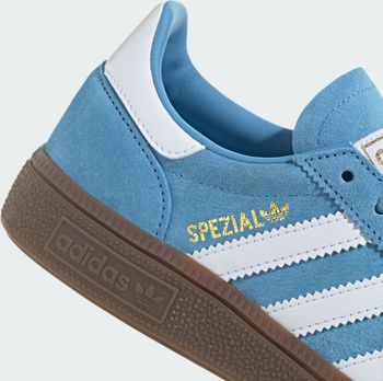 Кроссовки Adidas HANDBALL SPEZIAL J LTBLUE/FTWWHT/GUM5 детские - 7