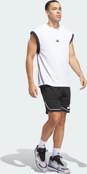 Шорти Adidas BOS SHORT BLACK/WHITE чоловічі - 3