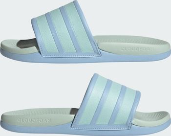 Шлепанцы Adidas ADILETTE COMFORT 2.0 GLOBLU/HALMIN/HALMIN женские - 5