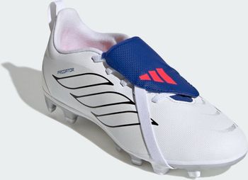Бутсы Adidas PREDATOR CLUB FT EL FG/MG J FTWWHT/ZEROMT/ROYBLU детские - 3