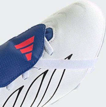 Бутсы Adidas PREDATOR CLUB FT EL FG/MG J FTWWHT/ZEROMT/ROYBLU детские - 8
