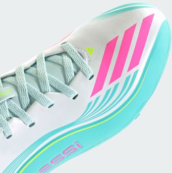 Бутсы Adidas F50 MESSI CLUB TF J FTWWHT/LUCPNK/FLAAQU детские - 9