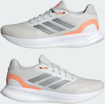 Кроссовки Adidas RUNFALCON 5 W CRYWHT/IRONMT/BEAORA женские - 9