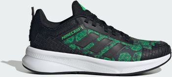 Кроссовки Adidas MINECRAFT FORTARUN J CBLACK/CBLACK/FTWWHT для мальчика - фото