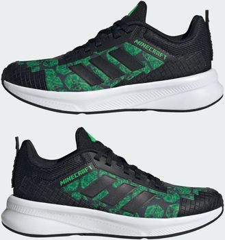 Кроссовки Adidas MINECRAFT FORTARUN J CBLACK/CBLACK/FTWWHT для мальчика - 9