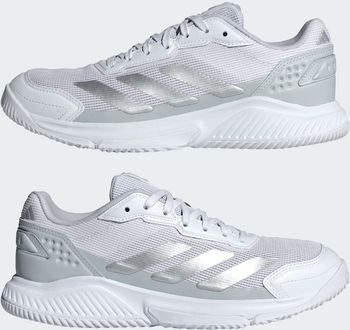 Кроссовки Adidas Courtquick Padel W FTWWHT/SILVMT/FTWWHT женские - 9