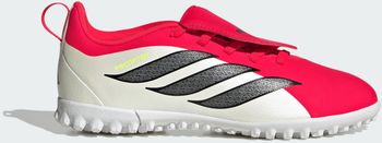 Бутсы Adidas PREDATOR CLUB FT EL TF J LUCRED/CBLACK/FTWWHT детские - фото