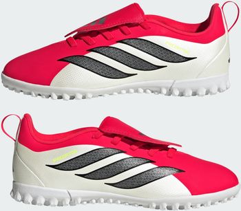 Бутсы Adidas PREDATOR CLUB FT EL TF J LUCRED/CBLACK/FTWWHT детские - 5