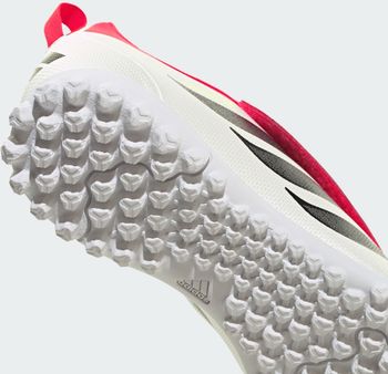 Бутсы Adidas PREDATOR CLUB FT EL TF J LUCRED/CBLACK/FTWWHT детские - 9