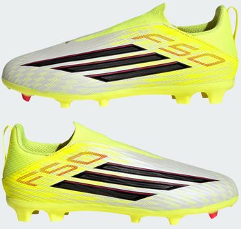 Бутсы Adidas F50 LEAGUE LL FG/MG J TESOYE/CBLACK/LUCRED детские - 5