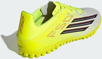 Бутсы Adidas F50 CLUB TF TESOYE/CBLACK/LUCRED мужские - 4
