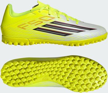 Бутсы Adidas F50 CLUB TF TESOYE/CBLACK/LUCRED мужские - 6