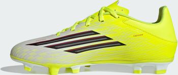 Бутсы Adidas F50 CLUB FG/MG TESOYE/CBLACK/LUCRED мужские - 2