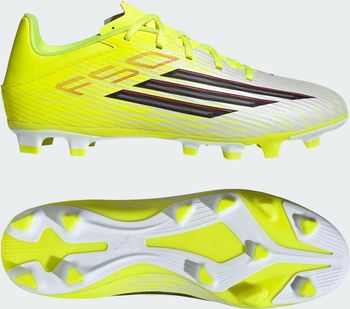 Бутсы Adidas F50 CLUB FG/MG TESOYE/CBLACK/LUCRED мужские - 5