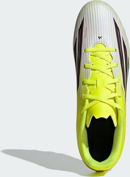 Бутсы Adidas F50 CLUB FG/MG TESOYE/CBLACK/LUCRED мужские - 6