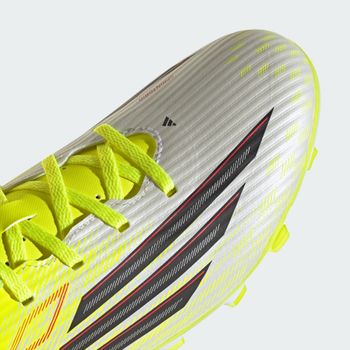 Бутсы Adidas F50 CLUB FG/MG TESOYE/CBLACK/LUCRED мужские - 8