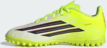 Бутсы Adidas F50 CLUB TF J TESOYE/CBLACK/LUCRED детские - 2