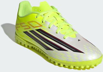 Бутсы Adidas F50 CLUB TF J TESOYE/CBLACK/LUCRED детские - 3