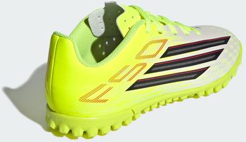 Бутсы Adidas F50 CLUB TF J TESOYE/CBLACK/LUCRED детские - 4