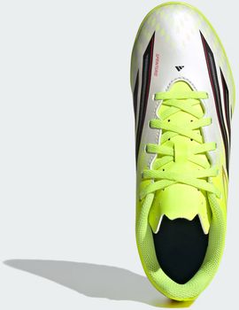 Бутсы Adidas F50 CLUB TF J TESOYE/CBLACK/LUCRED детские - 7