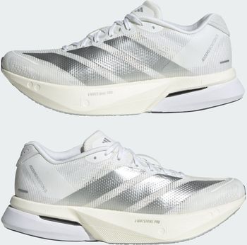 Кросівки Adidas ADIZERO BOSTON 13 W FTWWHT/MSILVE/DSHGRY жіночі - 9