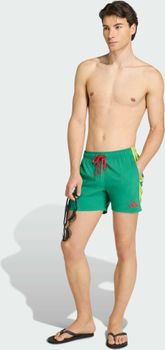 Шорты Adidas 3S SH 5IN BGREEN/PURRUB мужские - 3