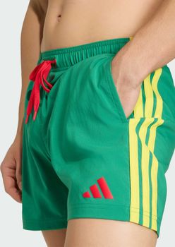 Шорты Adidas 3S SH 5IN BGREEN/PURRUB мужские - 5