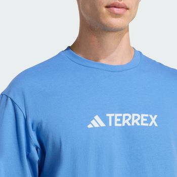 Футболка Adidas TX LOGO TEE RAYBLU чоловіча - 4