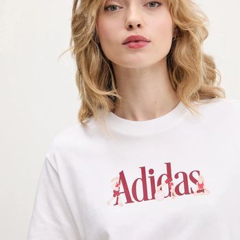 Футболка Adidas SOFT SPORT T WHITE жіноча - 4