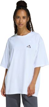 Футболка Adidas SOFT SIDE OS T WHITE женская - 1