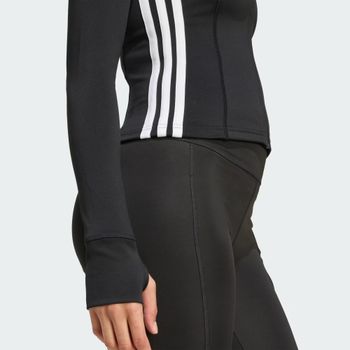 Джемпер Adidas WE JKT 3S BLACK/WHITE женский - 4