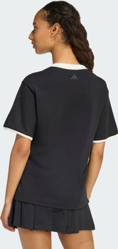 Футболка Adidas W CP TEE BLACK/OWHITE женская - 2