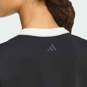 Футболка Adidas W CP TEE BLACK/OWHITE женская - 6