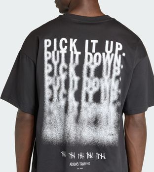 Футболка Adidas M PWR G T BLACK чоловіча - 4