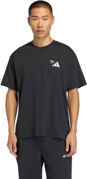 Футболка Adidas U NATURE G T BLACK чоловіча - фото