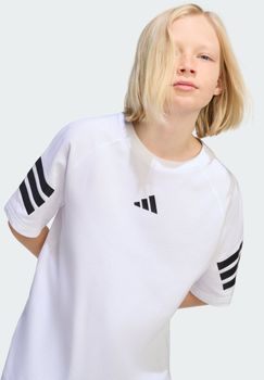 Футболка Adidas J FI 3S  TEE WHITE/BLACK дитяча - 6