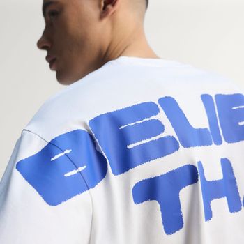 Футболка Adidas ANTED BT2 TEE WHITE/LUCBLU мужская - 4