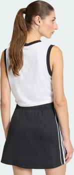 Футболка Adidas LINEAR TANK WHITE/BLACK жіноча - 2