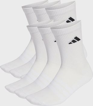 Шкарпетки Adidas C ESS CRW 6PP WHITE/WHITE/BLACK - 1