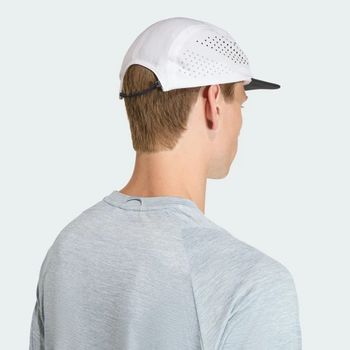 Кепка Adidas RUN 5P CAP SOL BLACK/WHITE - 6