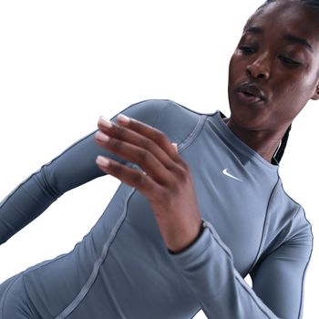 Джемпер Nike W NK ONE DF FITTED LSTOP SI WT жіночий - 6